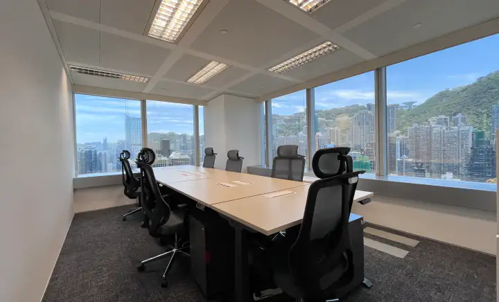 5-person internal office at The Center