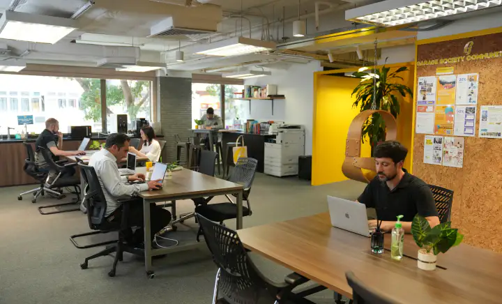 Garage Society Coworking at Beverly House