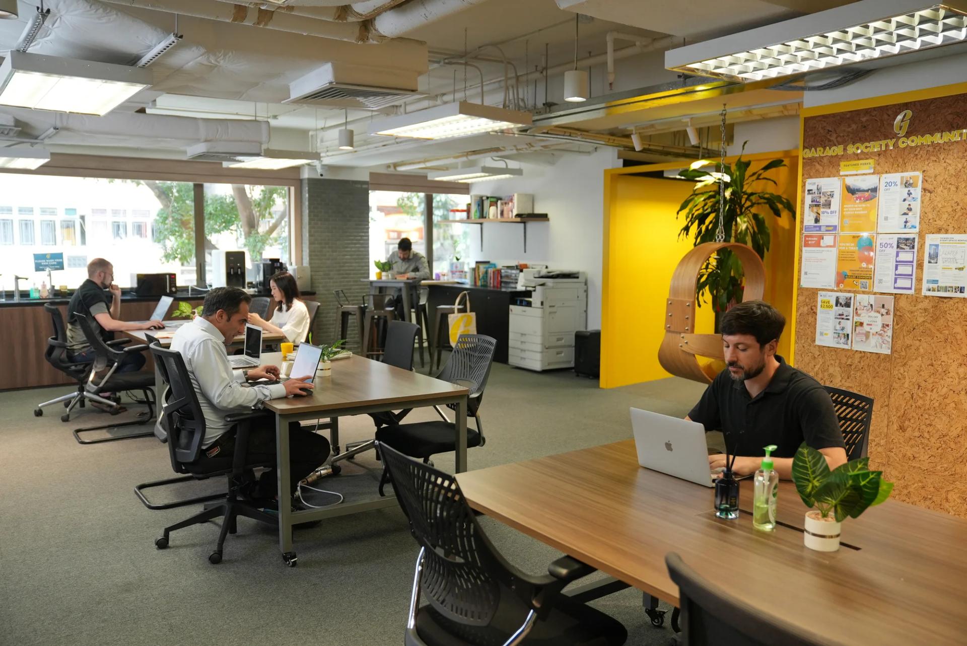Garage Society Coworking at Beverly House